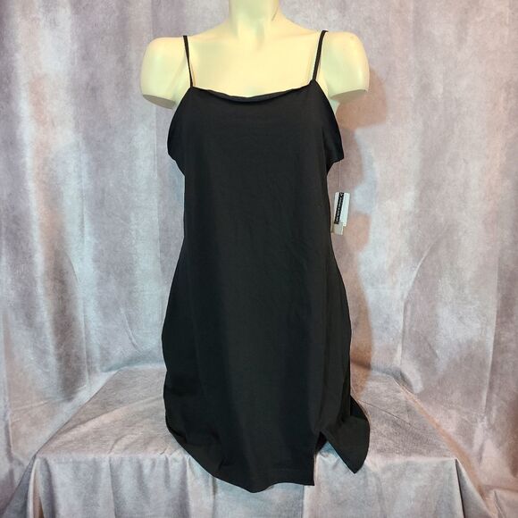 BP Stretch Black Cotton Body-Con Mini Dress - Picture 2 of 6
